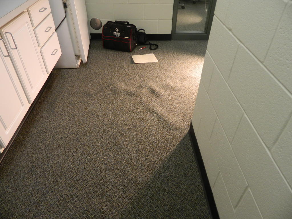 Carpet Bubbles Glue Down Defect Certified Flooring Inspector Near Me