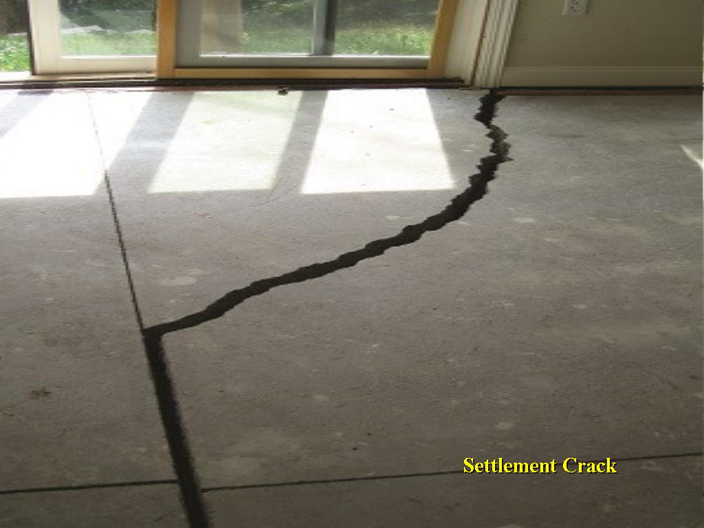 Cracks – Type of Cracks and Causes