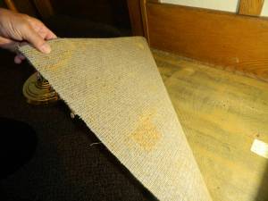 Lack of Adhesive Transfer