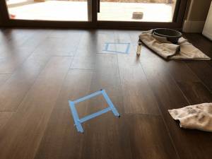 Residue - Cleaning terst area 4574