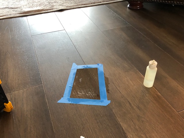 Residue - Cleaning test 0546