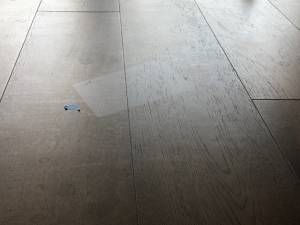 Residue - cleaning test 435