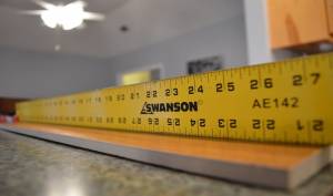 Tile Warpage - Straight Edge