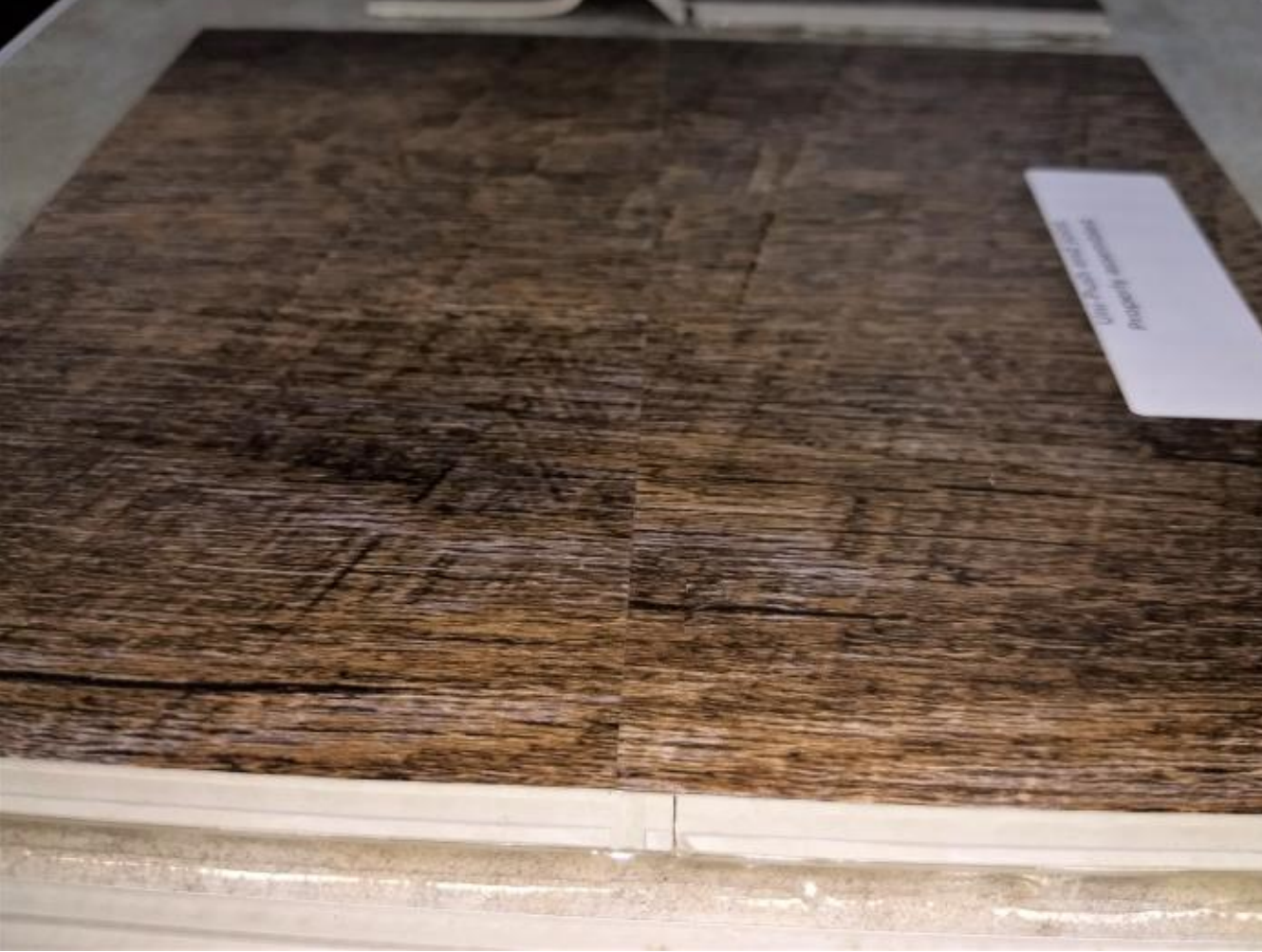 Uni-Push end joint properly assembled 2