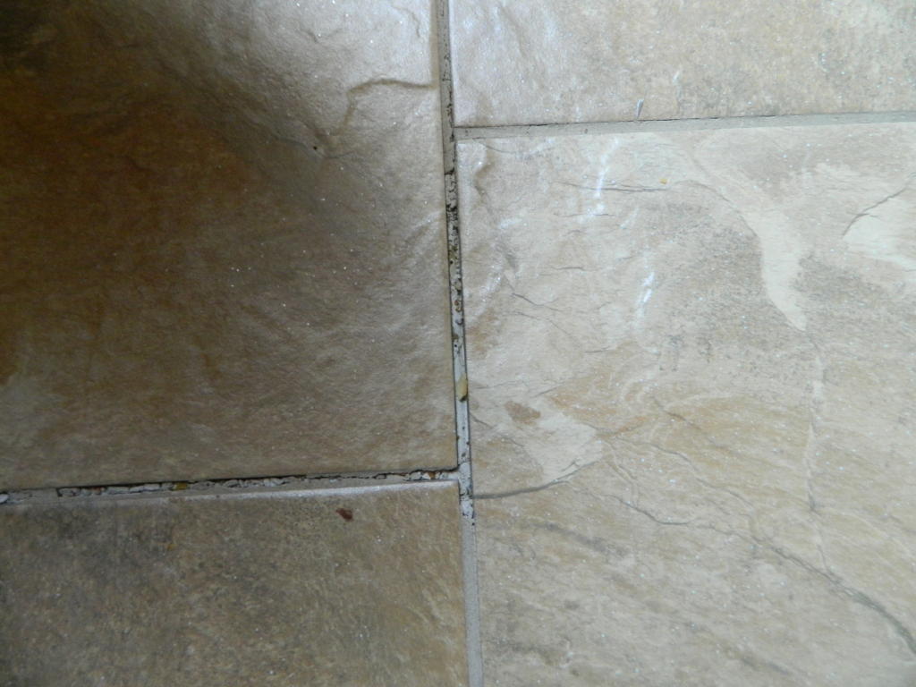 Floor Inspection Tile & Stone Crazing & Cracking of grout joints Defect